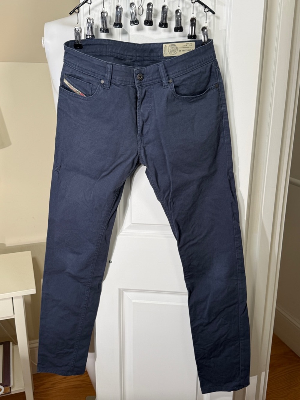 Diesel R-Troxer Slim Skinny Jeans Men’s 32 Blue Stretch Denim